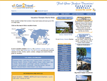 Tablet Screenshot of goin2travel.com